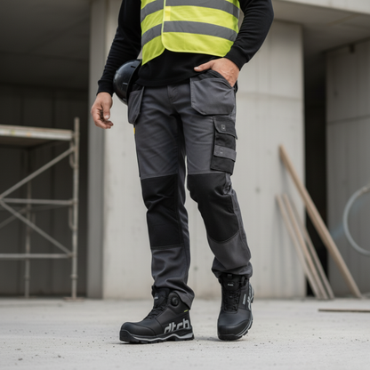 Zapatilla de Seguridad con Soporte Ortopédico para Hombre