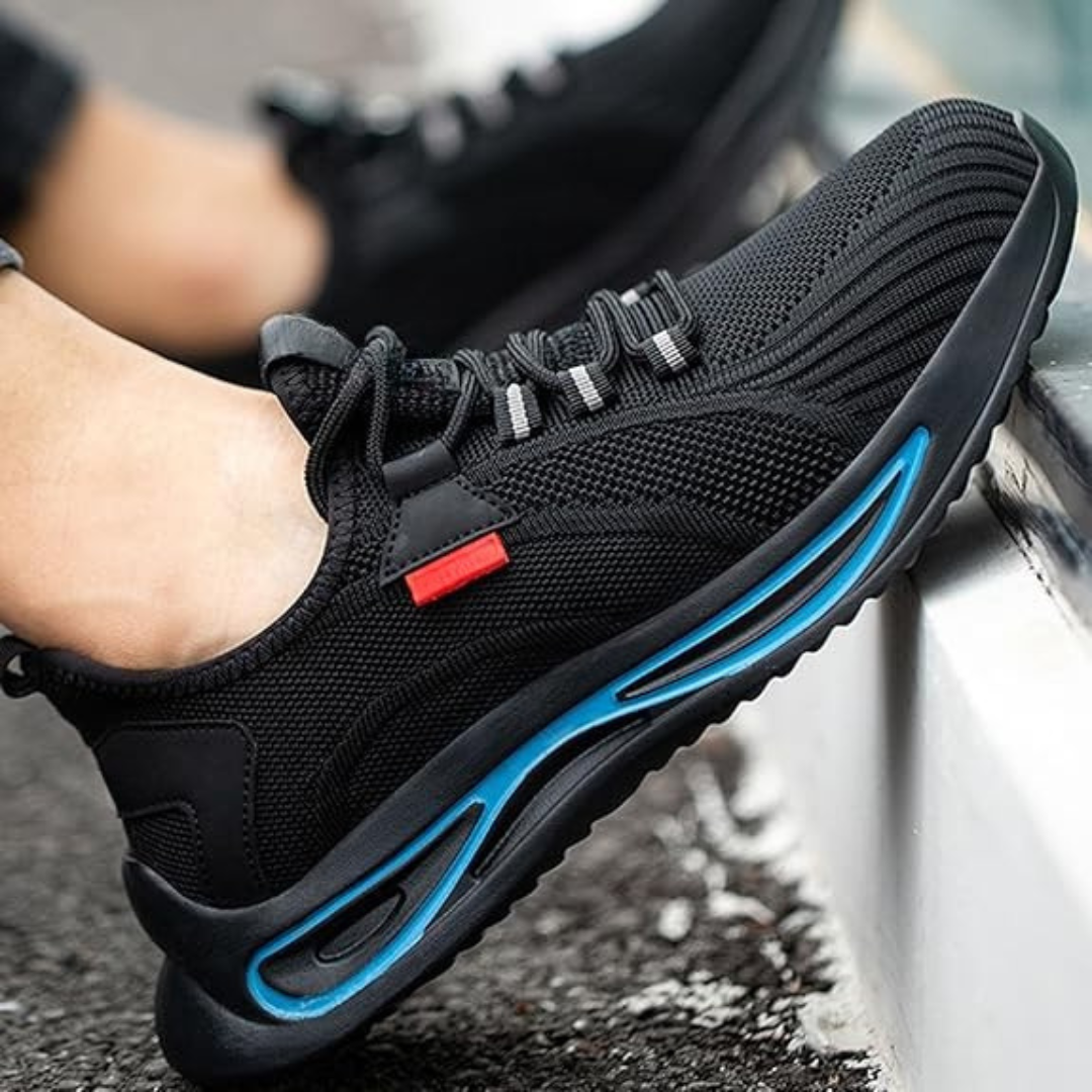 Zapatos de seguridad con puntera de acero para hombre