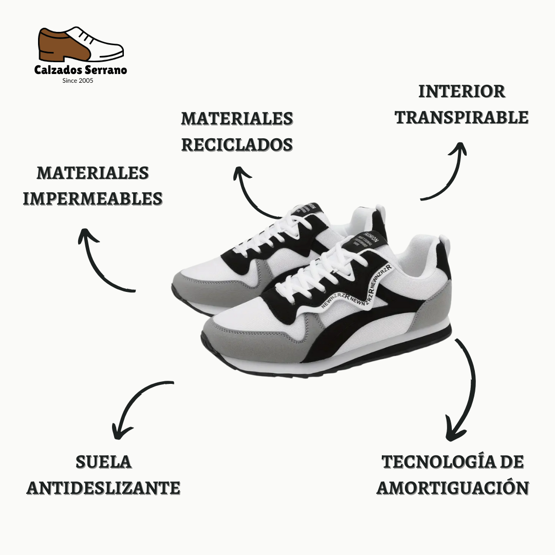 TimeStep™ - Zapatillas Ortopédicas Vintage de Mujer