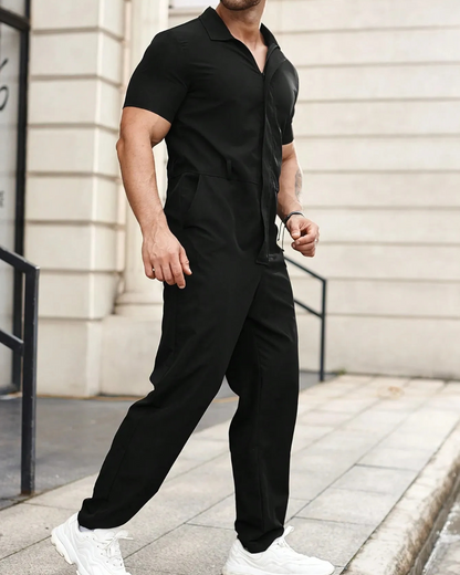 Borja - Conjunto camisa manga corta y pantalón ajustable®