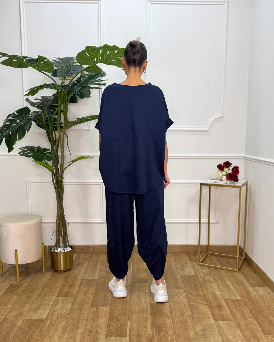 Conjunto de Camisa y Pantalón holgado