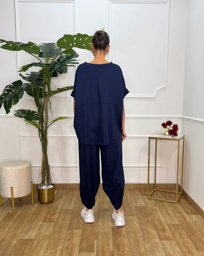 Conjunto de Camisa y Pantalón holgado