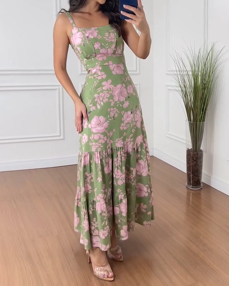 Floral - Conjunto rosa verano