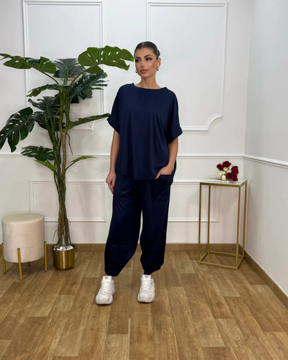 Conjunto de Camisa y Pantalón holgado