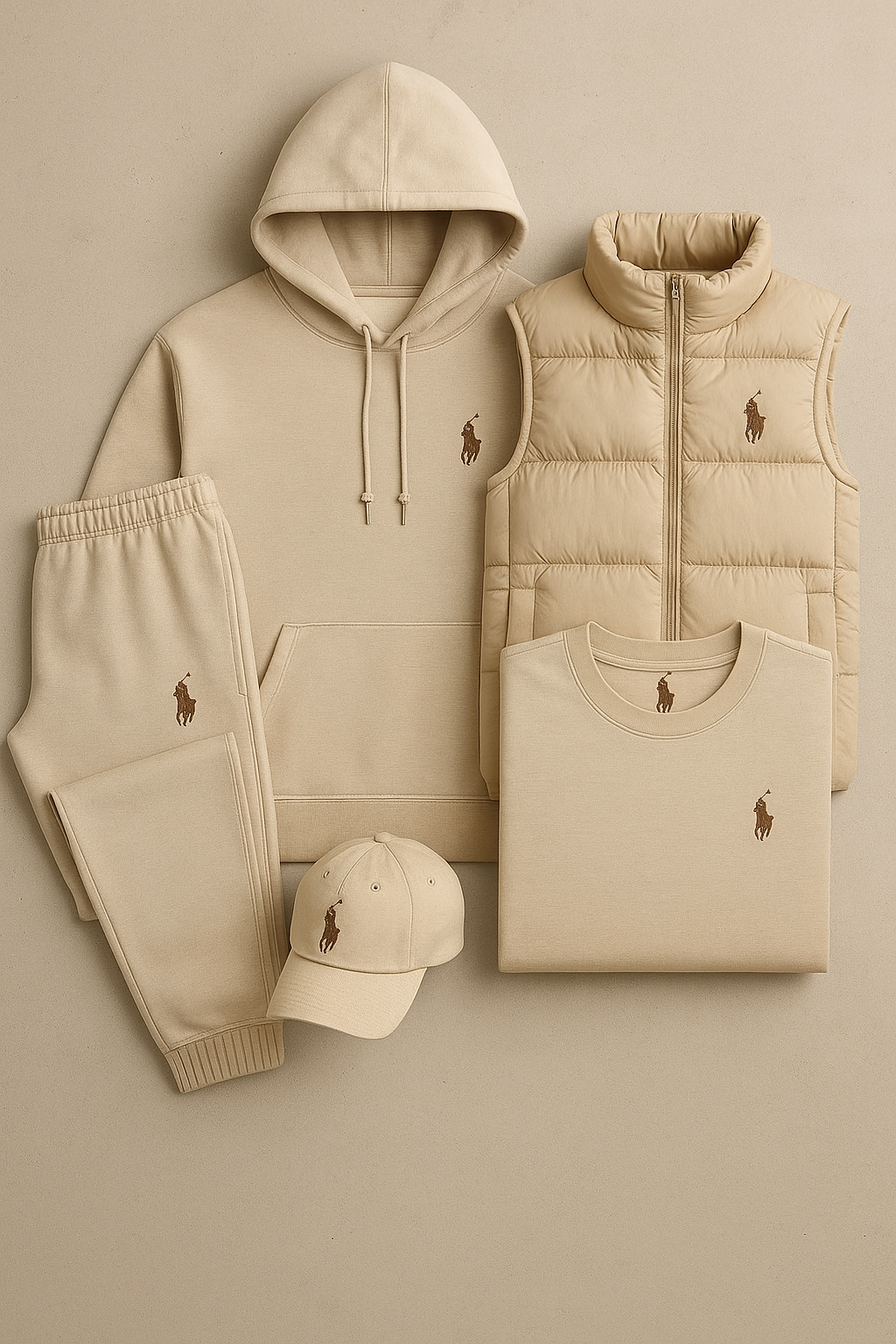 RL Set – Elegancia atemporal y comodidad absoluta.