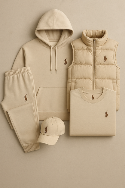 RL Set – Elegancia atemporal y comodidad absoluta.