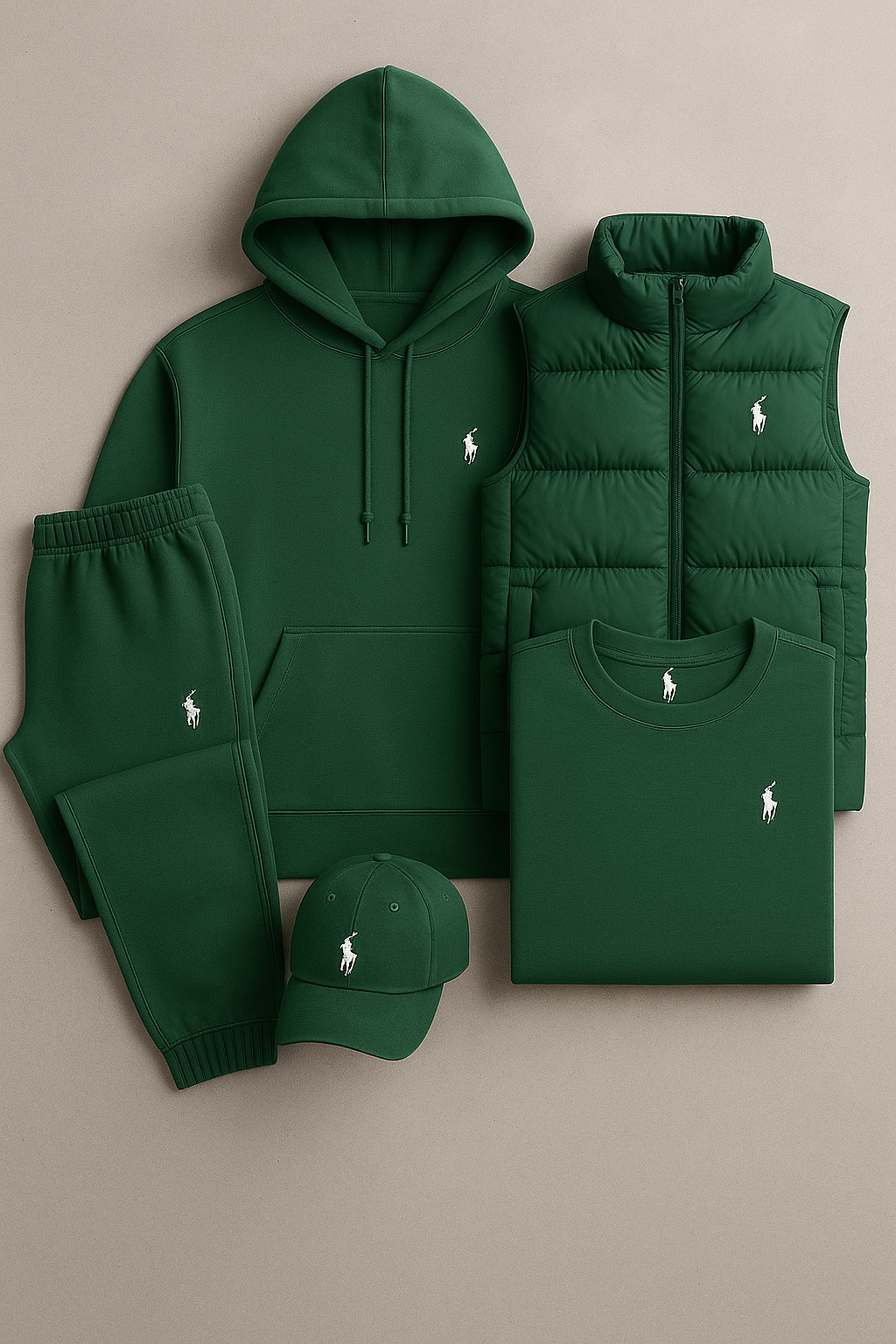 RL Set – Elegancia atemporal y comodidad absoluta.