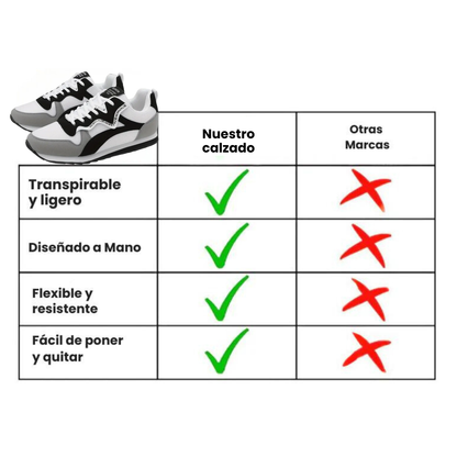 TimeStep™ - Zapatillas Ortopédicas Vintage de Mujer