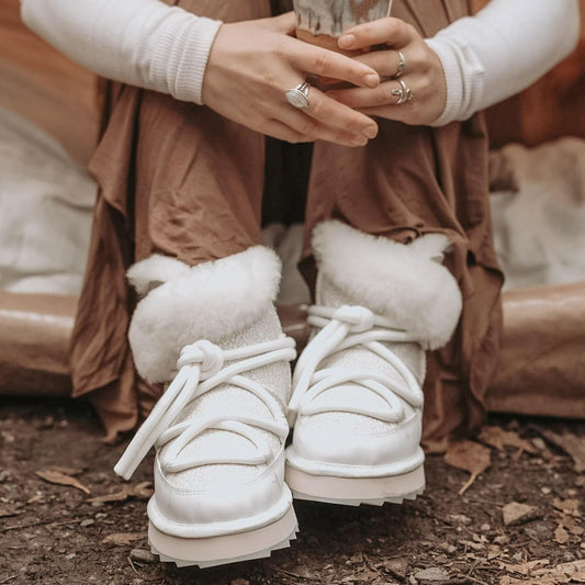 Botas Impermeables para Mujer con Diseño Hiking y Suela Sharky
