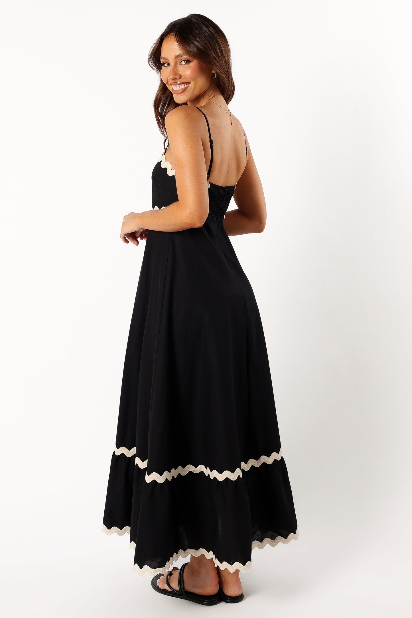 Yana - Vestido blanco crema